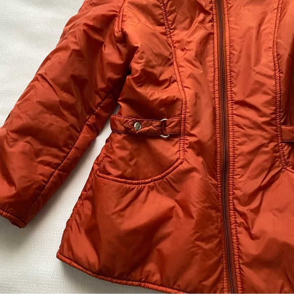 Vintage Sharpee Sharpe Int. Peter Pan Collar Burnt Orange Jacket - Picture 5 of 13